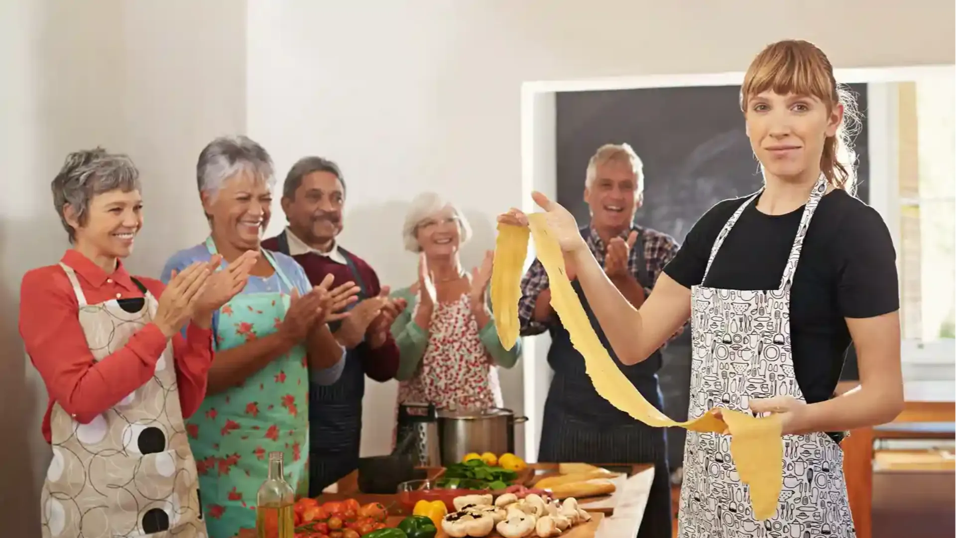 Pasta Cooking Class at San Gimignano Winery