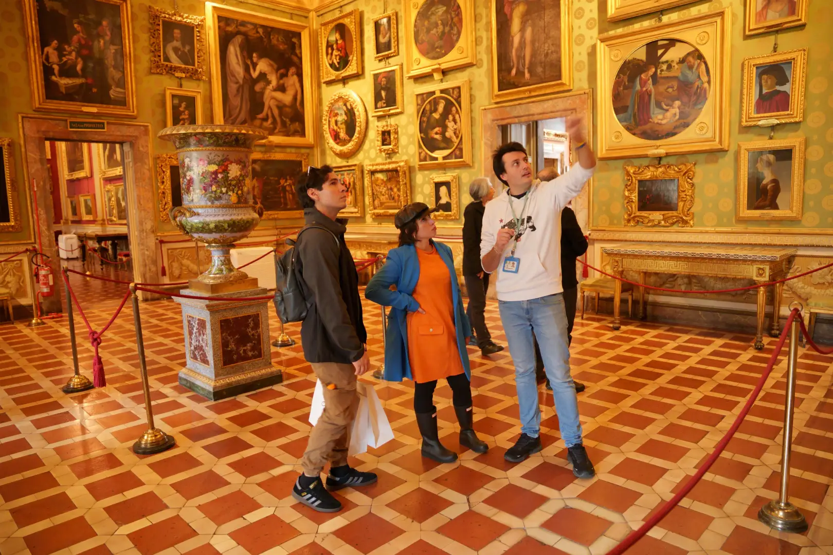 Palatina Gallery and Florence City Walking Tour