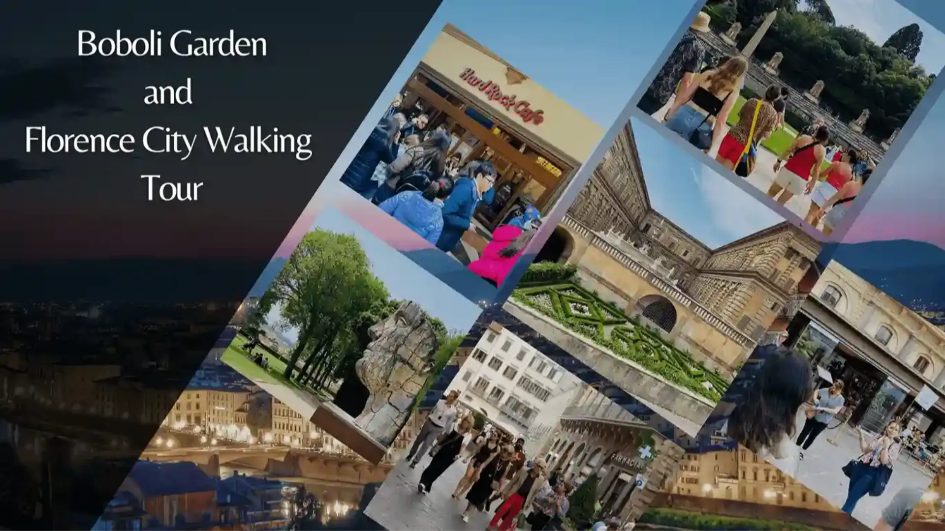 Boboli Garden and Florence City Walking Tour